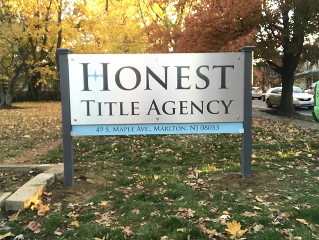 Honest Title Agency LLC: Metal Signs