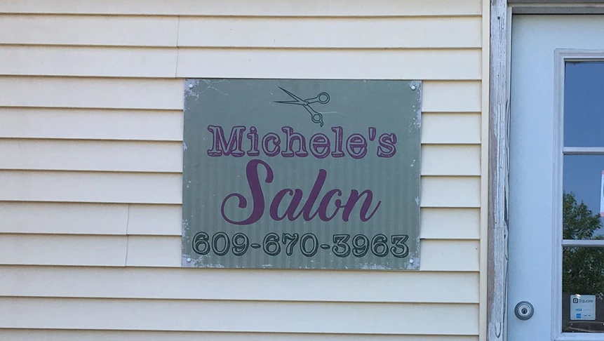 Michele reached out to us wanting a custom sign with a rustic look.