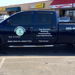 Lees Landscaping - Vehicle Graphics and Cut Lettering Marlton, NJ